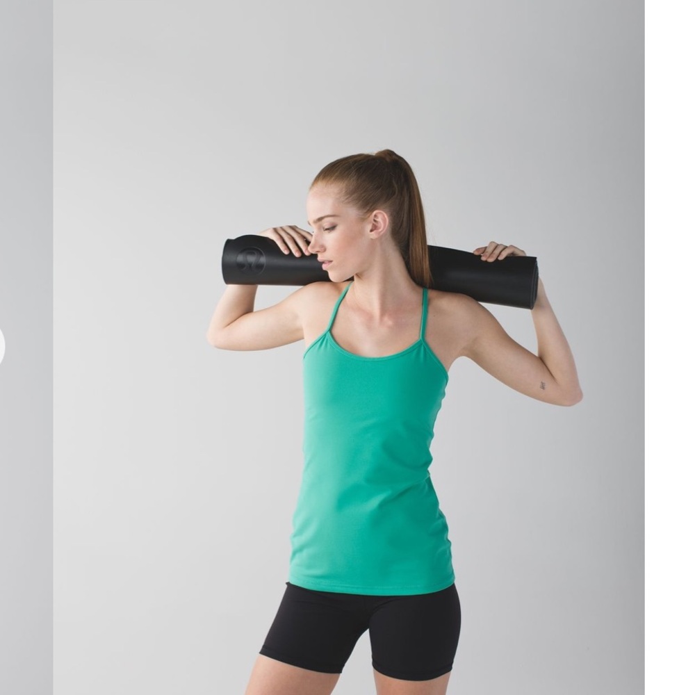 Lululemon Power Y Tank Bali Breeze - Size 8